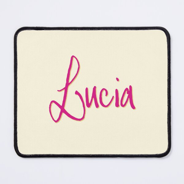 Item preview, LUCIA personalized type design designed and sold by CharlottePlaceArt.
