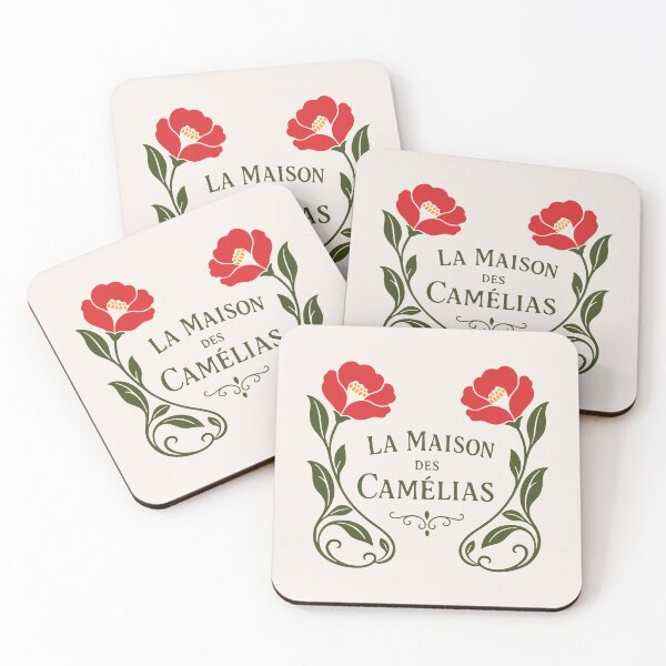 Item preview, Vintage Camellia Floral French Botanical Design designed and sold by AbsoluteMotif.