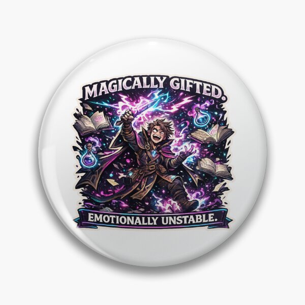 Item preview, Sorcerer - “Magically Gifted, Emotionally Unstable.” designed and sold by ESSClothing.