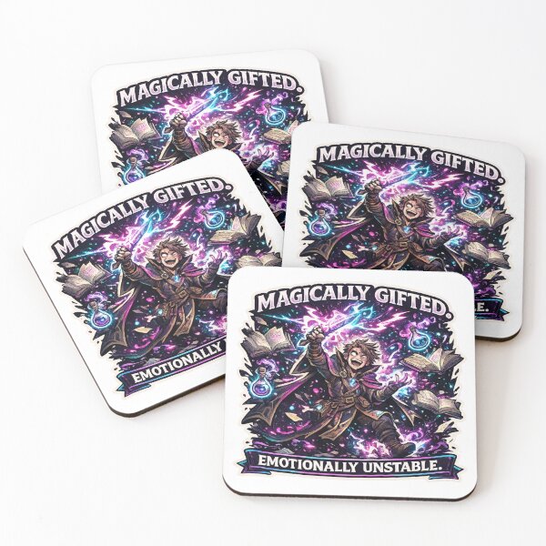 Item preview, Sorcerer - “Magically Gifted, Emotionally Unstable.” designed and sold by ESSClothing.