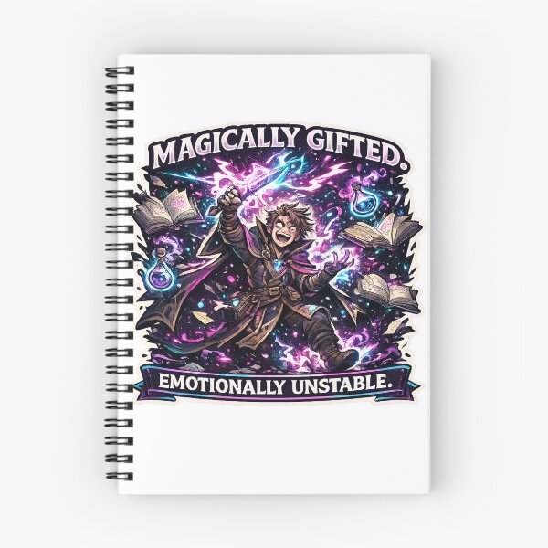 Item preview, Sorcerer - “Magically Gifted, Emotionally Unstable.” designed and sold by ESSClothing.