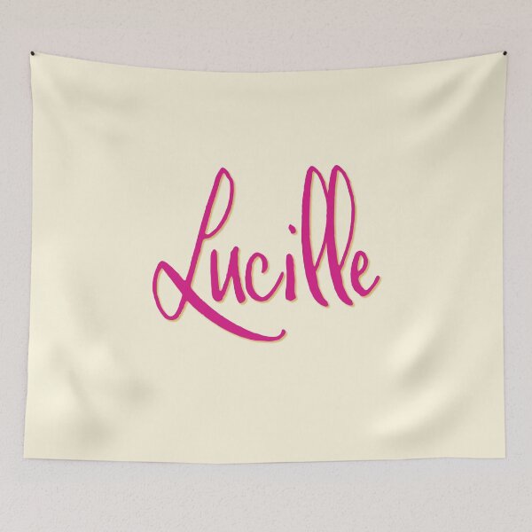 Item preview, LUCILLE personalized type design designed and sold by CharlottePlaceArt.
