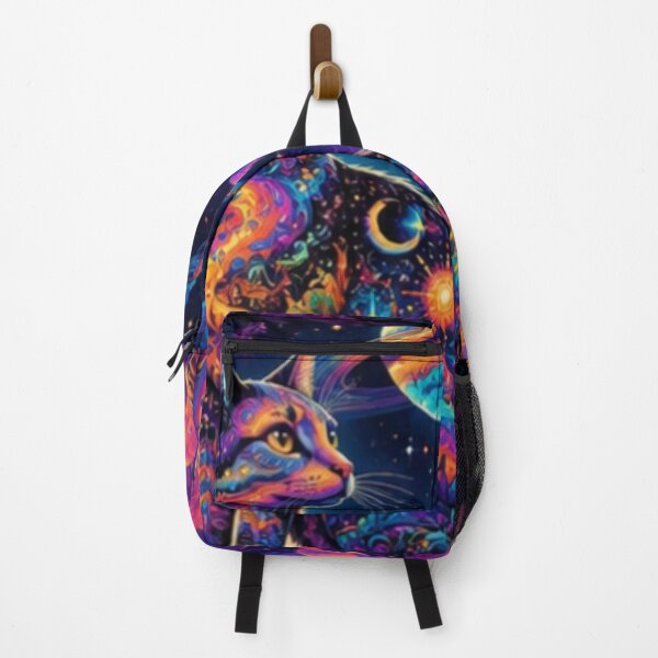 Item preview, Lucid Cosmic Cat Dreamscape Psychedelic Galaxy Vision designed and sold by Mindworx21.
