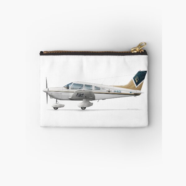 Item preview, PIPER WARRIOR VH-BZE ROYAL VICTORIAN AERO CLUB 2007 designed and sold by Grubby Fingers Aircraft Illustration.