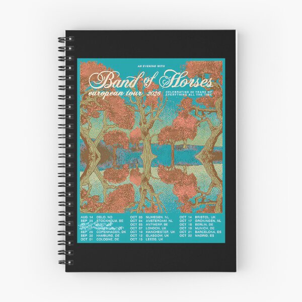 Item preview, Band Of Horses Concert Tour Dates designed and sold by ExperiencTees.