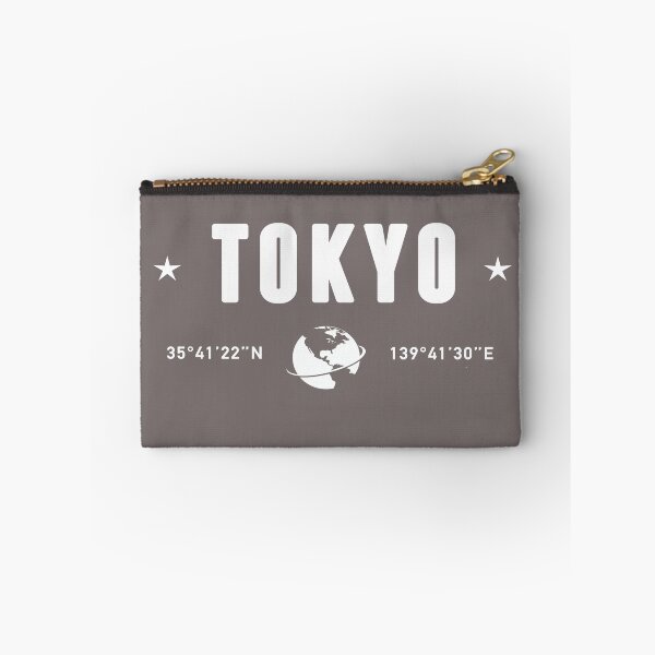 Item preview, Tokyo Japan Coordinates Globe White Typography designed and sold by capricedefille.