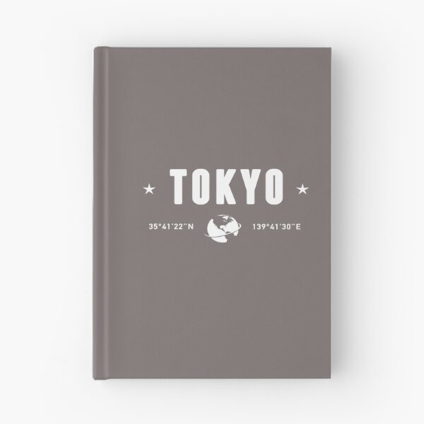 Item preview, Tokyo Japan Coordinates Globe White Typography designed and sold by capricedefille.