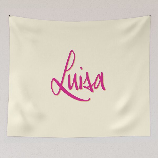 Item preview, LUISA personalized type design designed and sold by CharlottePlaceArt.