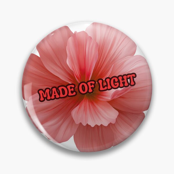 Item preview, Made Of Light Pink Floral Quote | Soft Feminine Motivational Flower Aesthetic Design designed and sold by Pandey14.