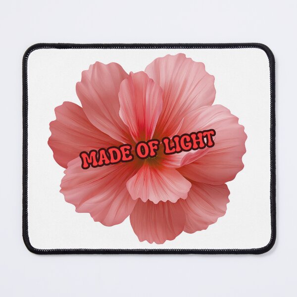 Item preview, Made Of Light Pink Floral Quote | Soft Feminine Motivational Flower Aesthetic Design designed and sold by Pandey14.