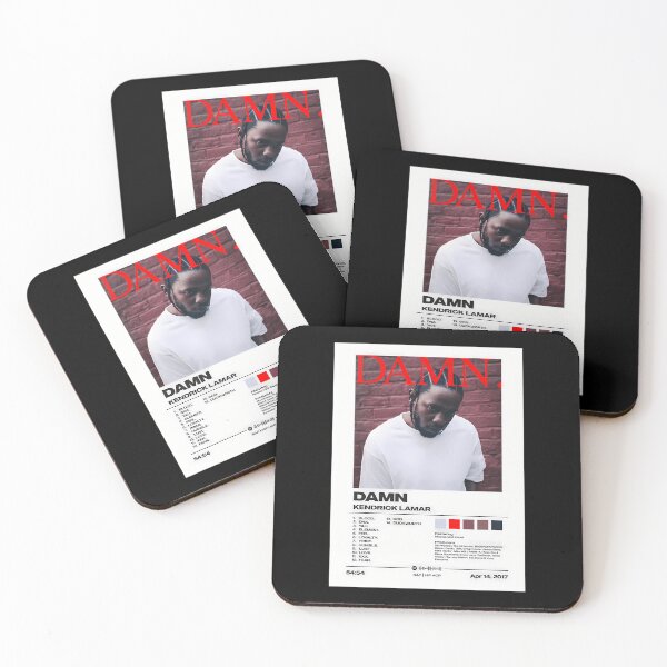 Item preview, Damn By Kendrick Lamar Album Poster designed and sold by ExperiencTees.