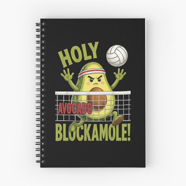 Item preview, Holy Avocado Blockamole Funny Volleyball Pun designed and sold by haitrieuic96.
