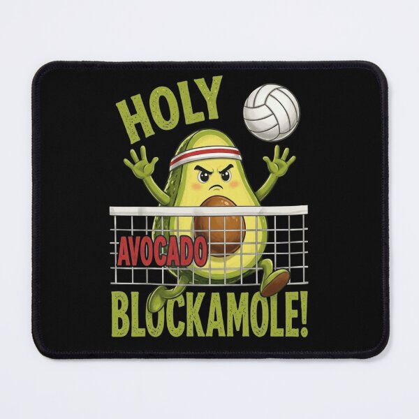 Item preview, Holy Avocado Blockamole Funny Volleyball Pun designed and sold by haitrieuic96.