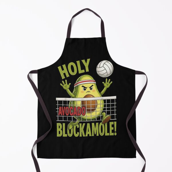 Item preview, Holy Avocado Blockamole Funny Volleyball Pun designed and sold by haitrieuic96.