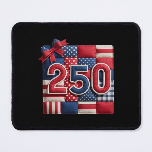 Item preview, Patriotic 250th Patchwork Flag Americana Quilt 250 Years designed and sold by TyraYoung.