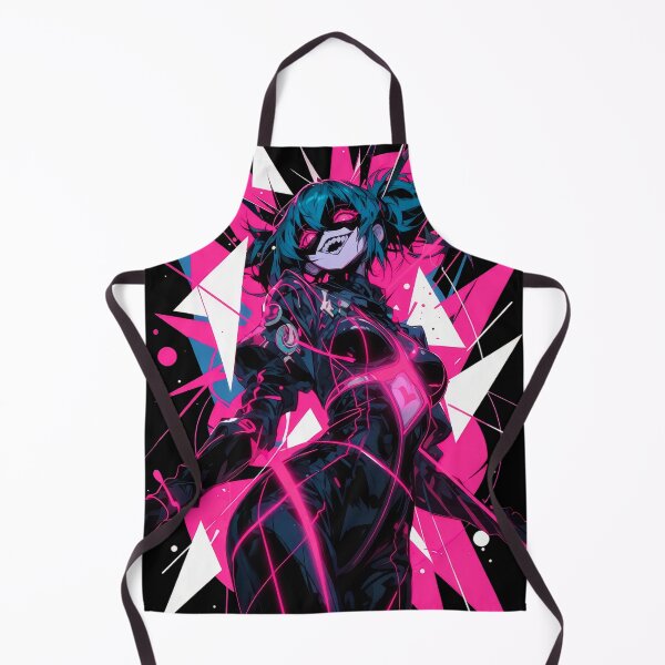 Item preview, Cyberpunk Anime Girl | Crazy Manga Villain designed and sold by kokorolabs.