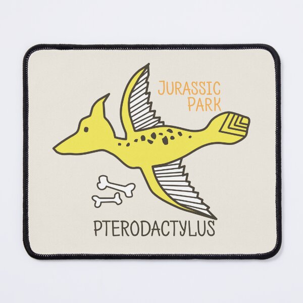Item preview, Adorable Hand Drawn Pterodactyl Dinosaur Jurassic Park Doodles designed and sold by alijun.