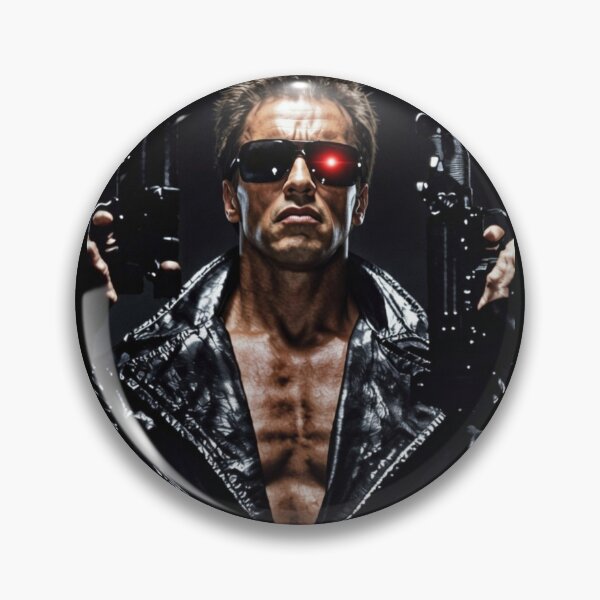 Item preview,  I'll Be Back - Iconic Arnold Schwarzenegger movie poster designed and sold by Vicky021.