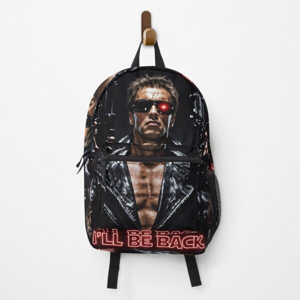 Item preview, I'll Be Back - Iconic Arnold Schwarzenegger movie poster designed and sold by Vicky021.