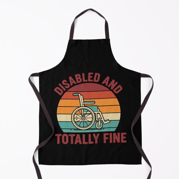 Item preview, Disability awareness Disabled And Totally Fine designed and sold by LuminOrb.