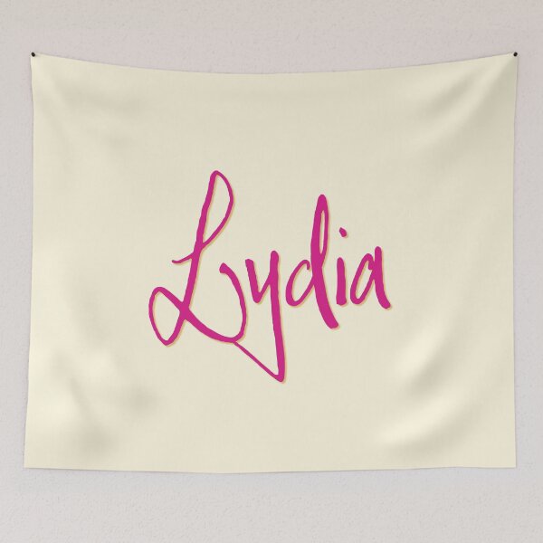 Item preview, LYDIA personalized type design designed and sold by CharlottePlaceArt.