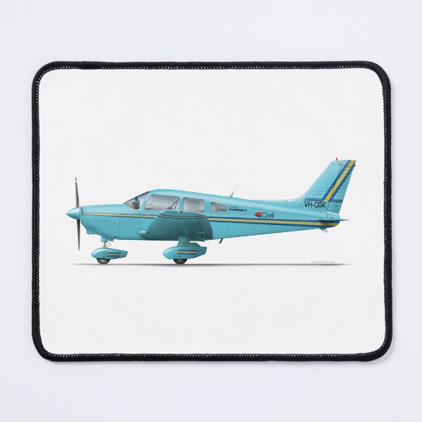 Item preview, PIPER WARRIOR VH-CGK CIVL 2000 designed and sold by Grubby Fingers Aircraft Illustration.