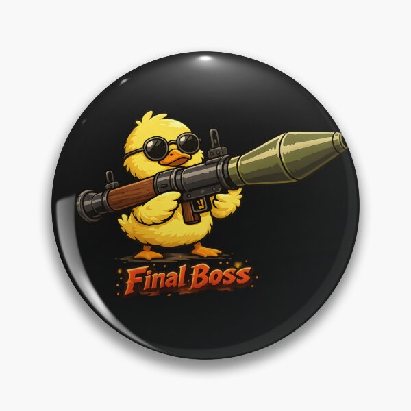 Item preview, Final Boss Duck RPG Cute Gamer Meme Shirt designed and sold by vecart34.