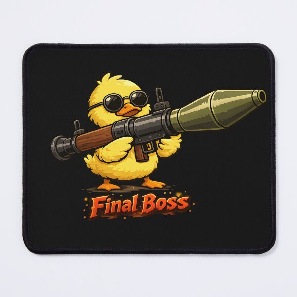 Item preview, Final Boss Duck RPG Cute Gamer Meme Shirt designed and sold by vecart34.