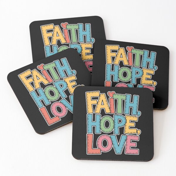 Item preview, Faith Hope Love designed and sold by ZooStateofMind.