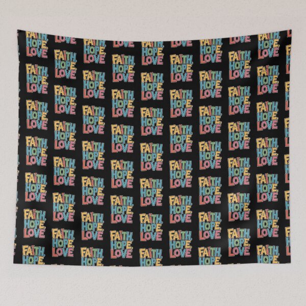 Item preview, Faith Hope Love designed and sold by ZooStateofMind.