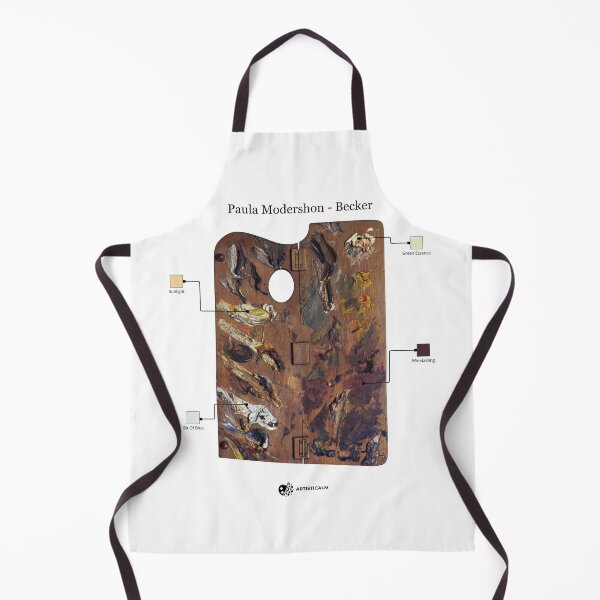 Item preview, Artisticalm - Paula Modersohn-Becker Artist Palette Color Study Design Mindfulness Art designed and sold by Esoniana Design.