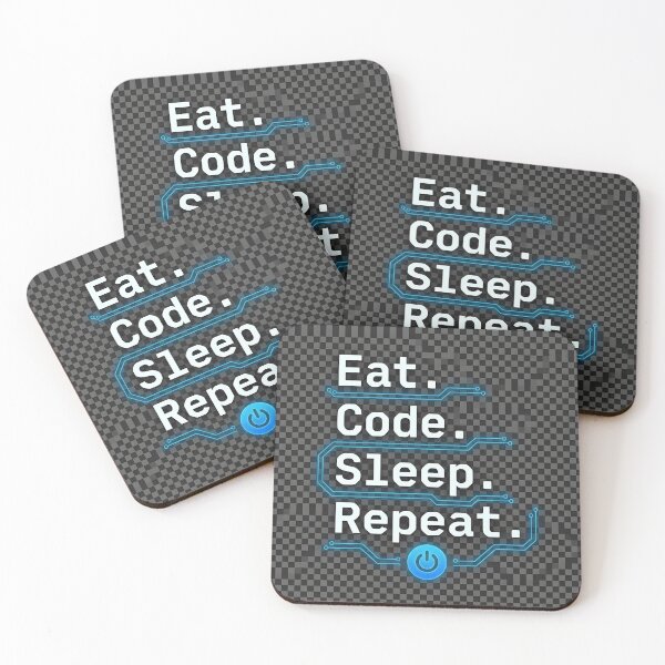 Item preview, Funny Programmer Gift Eat Code Sleep Repeat Developer  Loop Shirt Coder Life Software Engineer Gift designed and sold by Dev Mode.