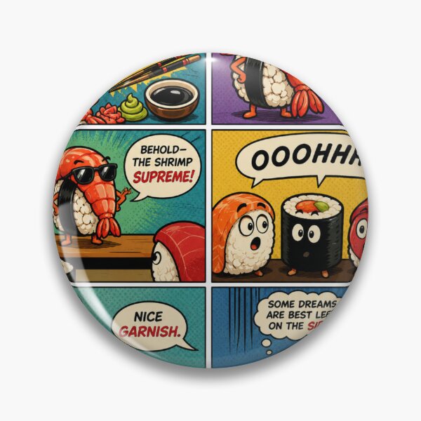Item preview, Sushi Rules: Shrimp Supreme Dreams designed and sold by ziblod.