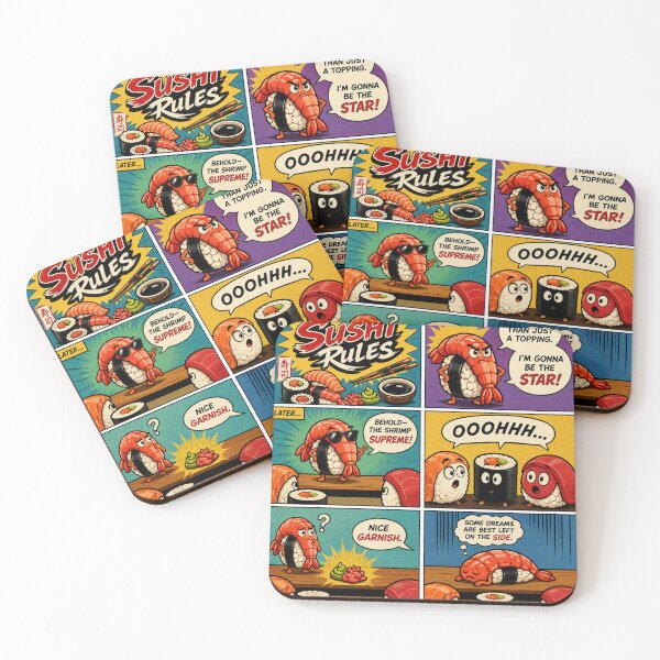 Item preview, Sushi Rules: Shrimp Supreme Dreams designed and sold by ziblod.