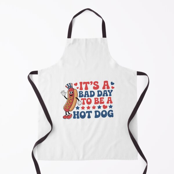 Item preview, It's a Bad Day To Be a Hot Dog funny hot dog 4th of july designed and sold by TyraYoung.