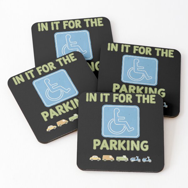 Item preview, Disability Awareness In It For The Parking designed and sold by LuminOrb.