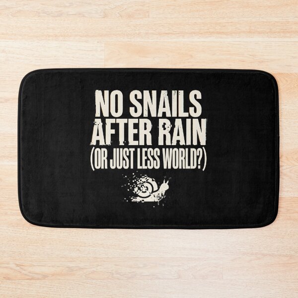 Item preview, No Snails After Rain Glitch Text Philosophy designed and sold by SplashTastic.