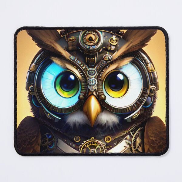 Item preview, Steampunkstyle owl designed and sold by Chantel Fourie.