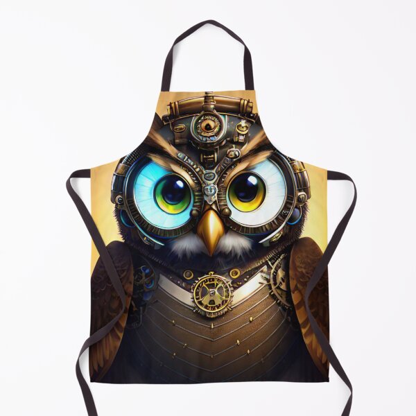 Item preview, Steampunkstyle owl designed and sold by Chantel Fourie.