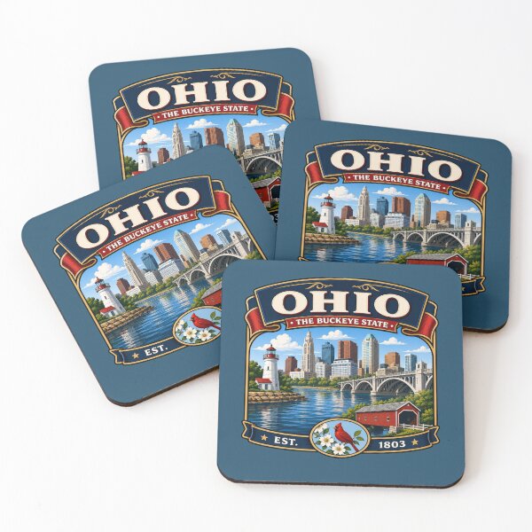 Item preview, Ohio - The Buckeye State designed and sold by Myra365Art.