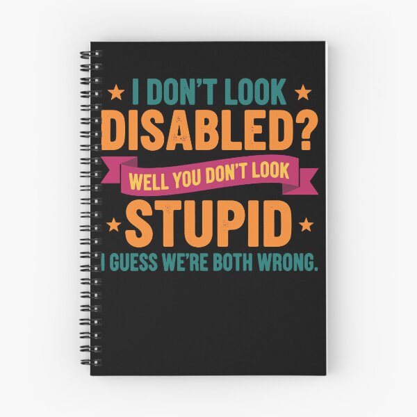 Item preview, Disability Awareness I Dont Look Disabled designed and sold by LuminOrb.