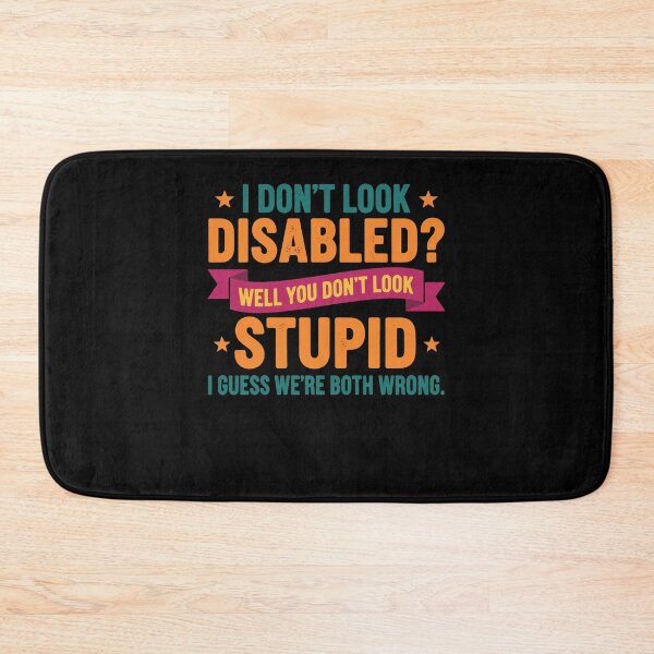 Item preview, Disability Awareness I Dont Look Disabled designed and sold by LuminOrb.