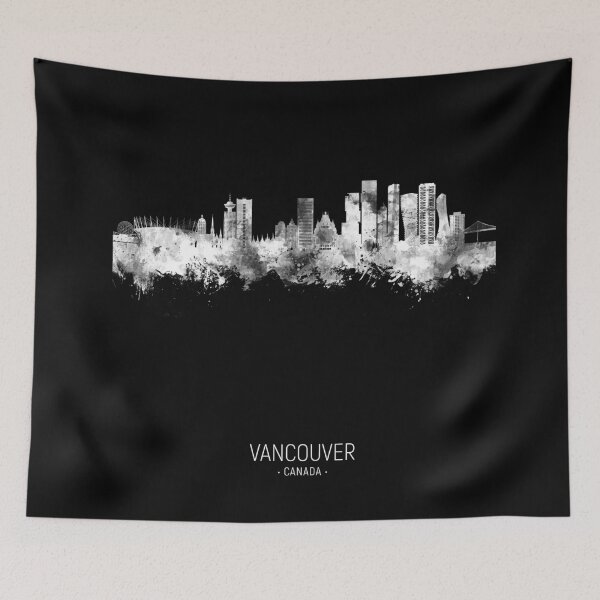 Artikelvorschau, Skyline von Vancouver, Kanada entworfen und verkauft von ArtPrints.
