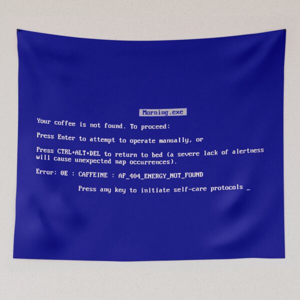 Item preview, System Error: Caffeine Not Found! > designed and sold by 2msons.