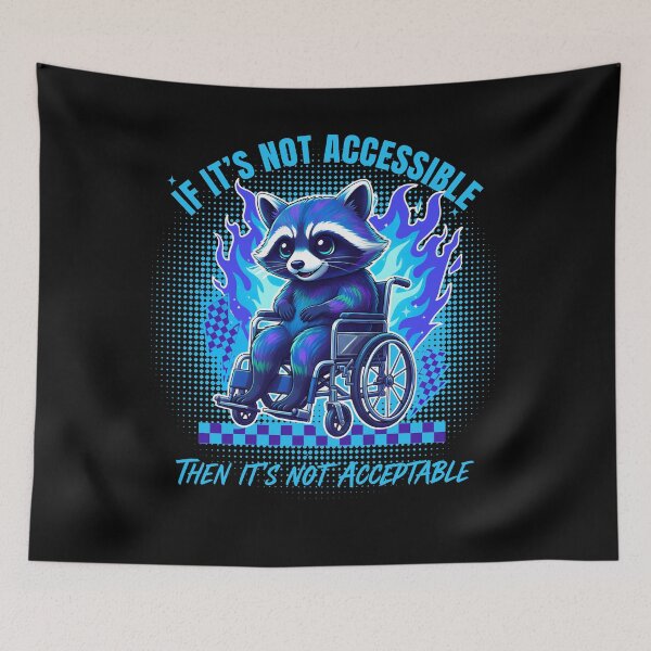 Item preview, Disability Awareness If Not Accessible designed and sold by LuminOrb.