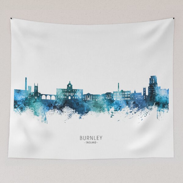 Item preview, Burnley England Skyline designed and sold by ArtPrints.