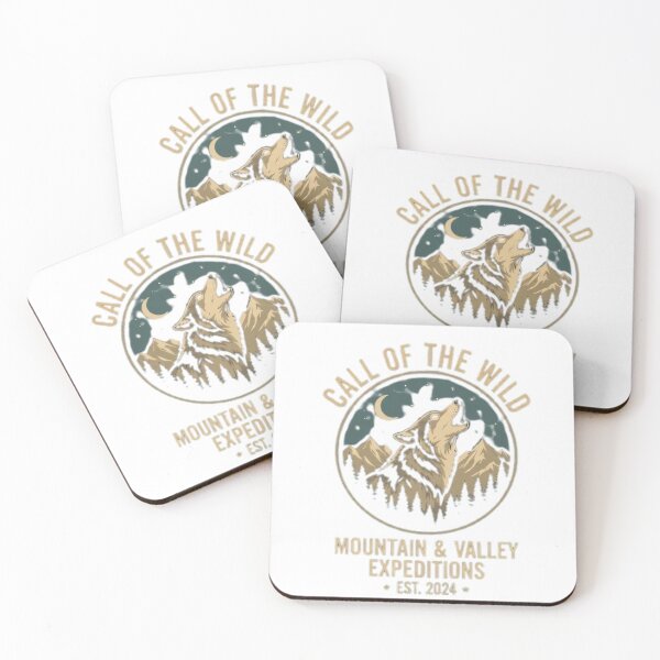 Item preview, Vintage Call of the Wild Howling Wolf Mountain Emblem designed and sold by Venloomzy.