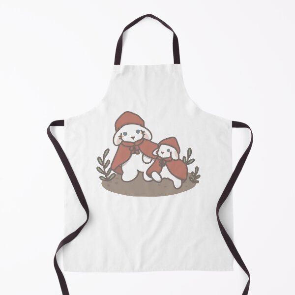 Item preview, Red Riding Buns Cute Fairytale Rabbit Forest Art designed and sold by ArtsyWhim.