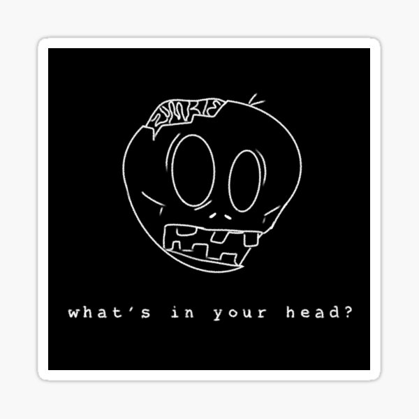 THE CRANBERRIES - Vinyl Sticker The Cranberries Zombie Lyrics Whats in your  Head