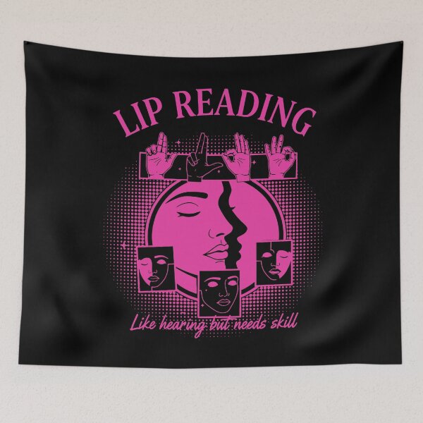 Item preview, Disability Awareness Lip Reading Hearing Needs designed and sold by LuminOrb.